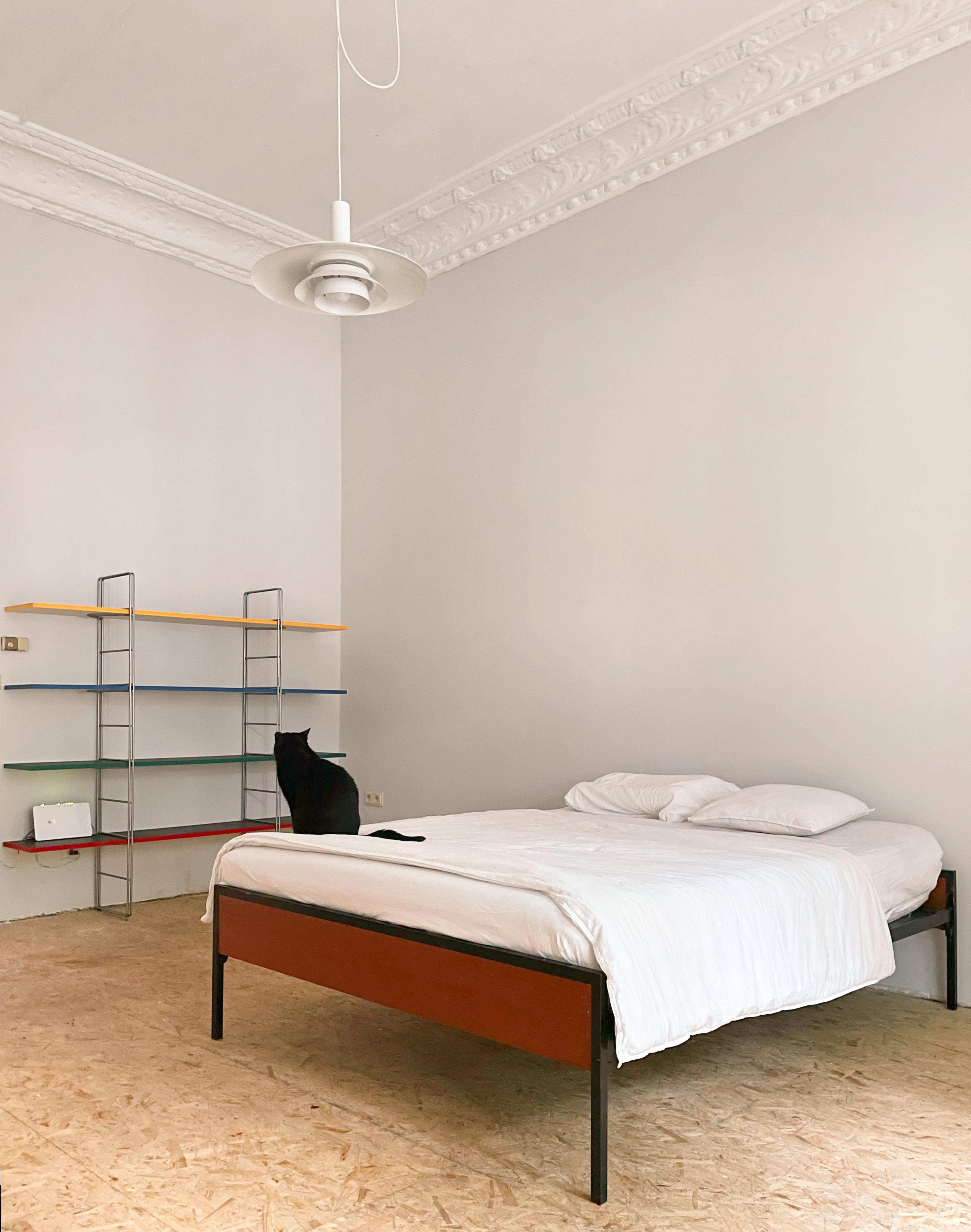 Wir haben das Schlafzimmer renoviert! #vintagebedroom #nielsgammelgaard #teakbett