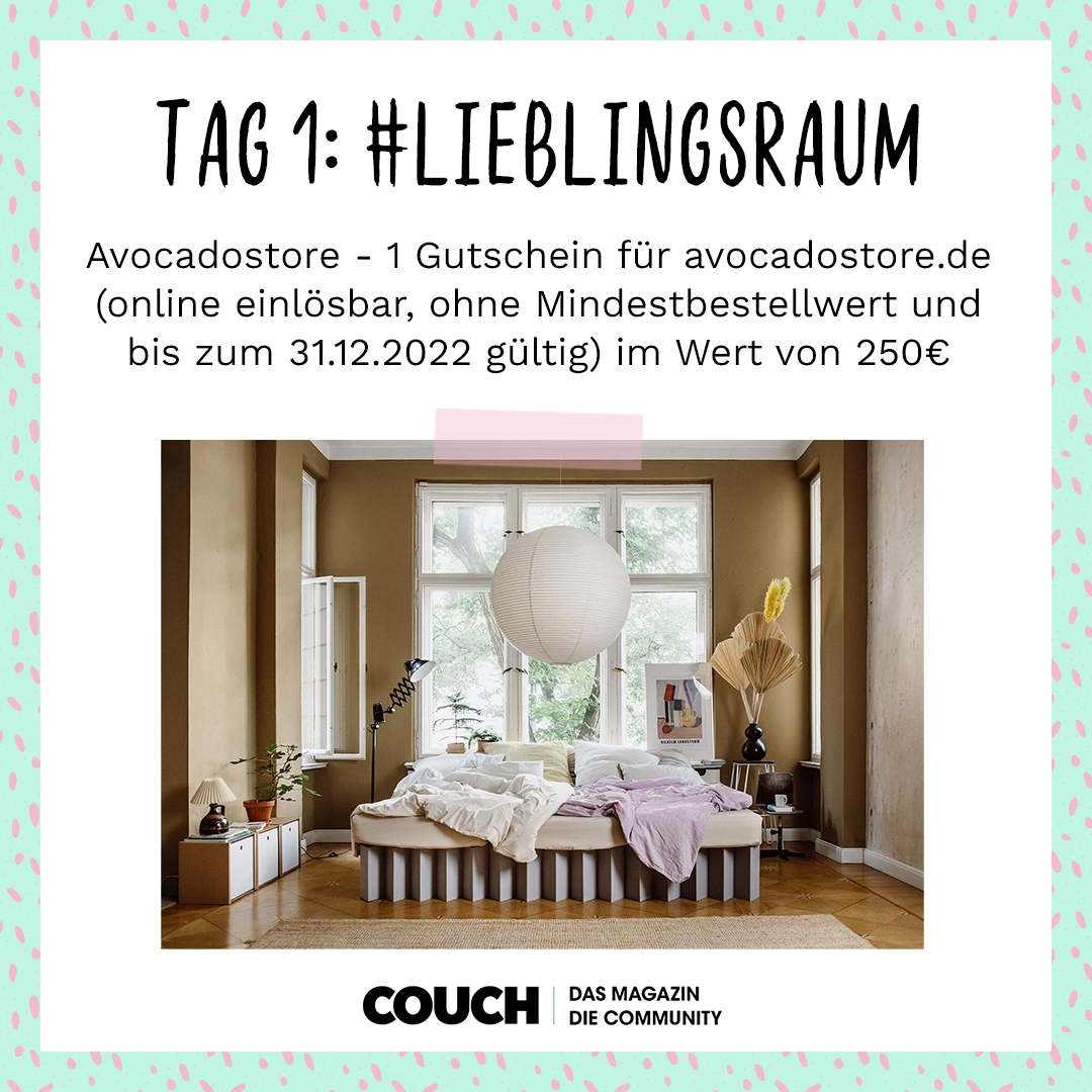 Wir starten die #livingchallenge heute mit eurem #lieblingsraum! Zeigt ihn uns mit diesen beiden Hashtags und gewinnt!