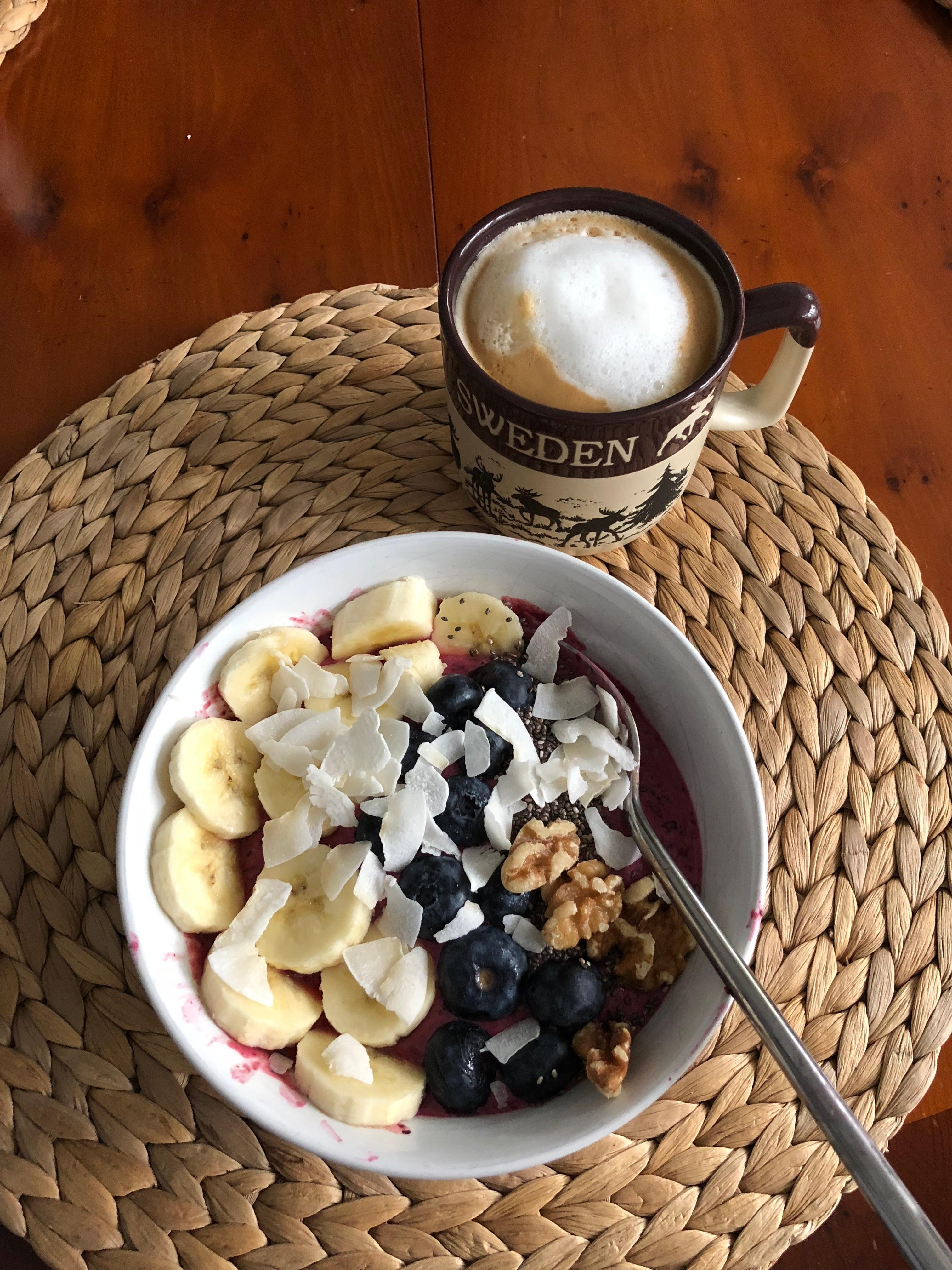 Wochenend-Frühstück❤️ #breakfast #smoothiebowl