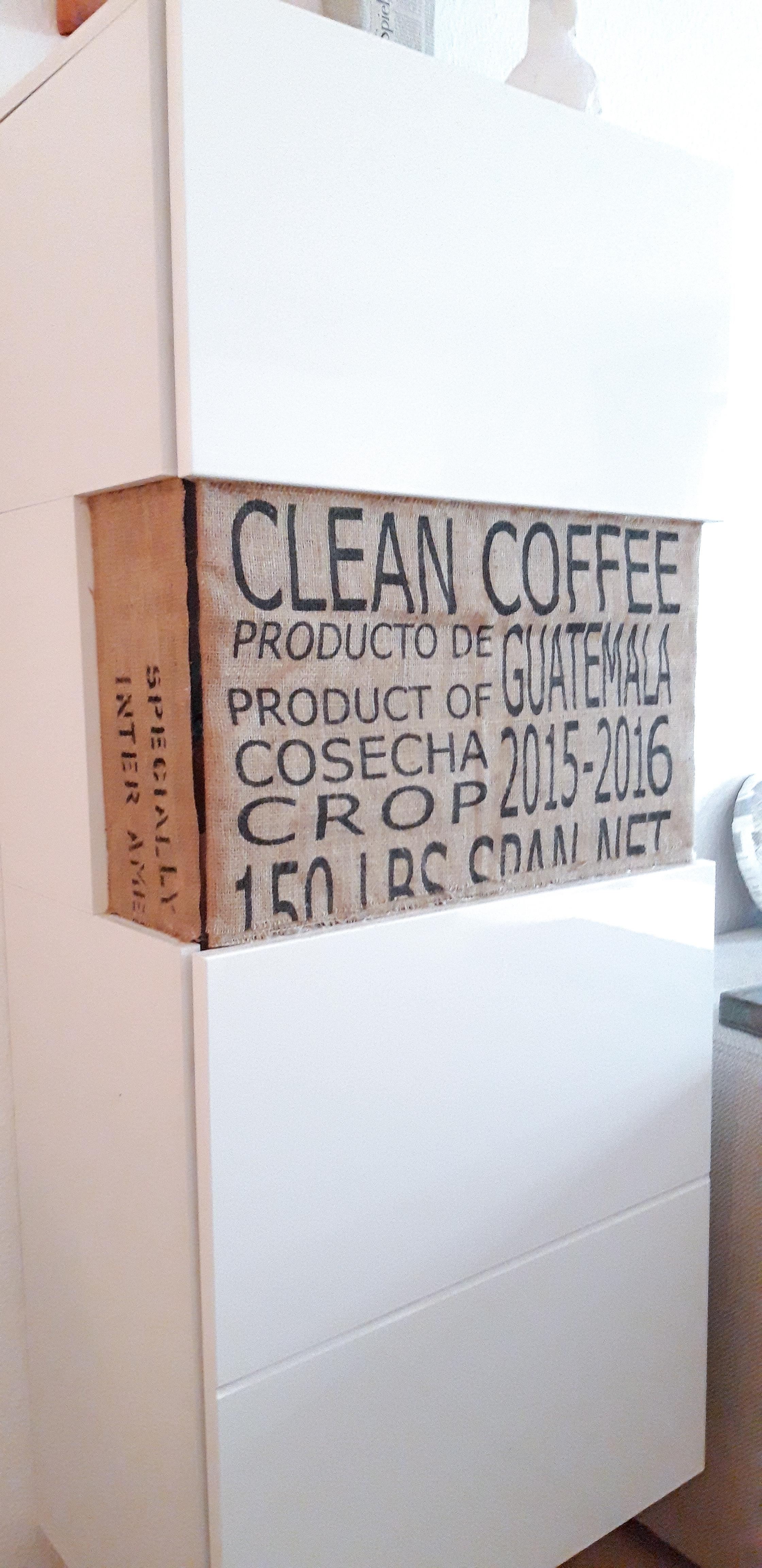 #wohninspo #kaffeesack #upcyclinglovediy #deko