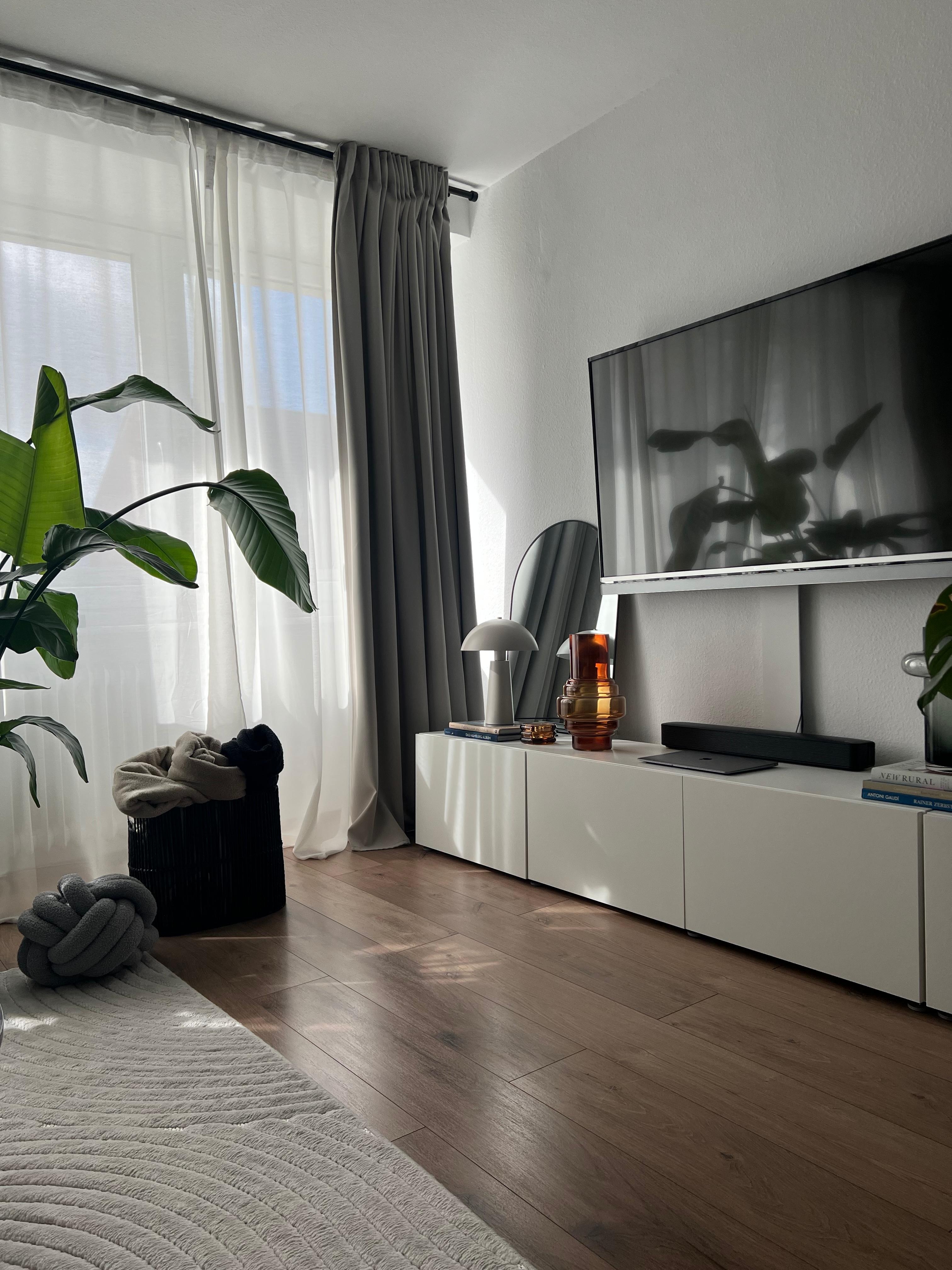 Wohnzimmer 🤍 #livingroom #wohnzimmer #bestå #ikea #pflanze