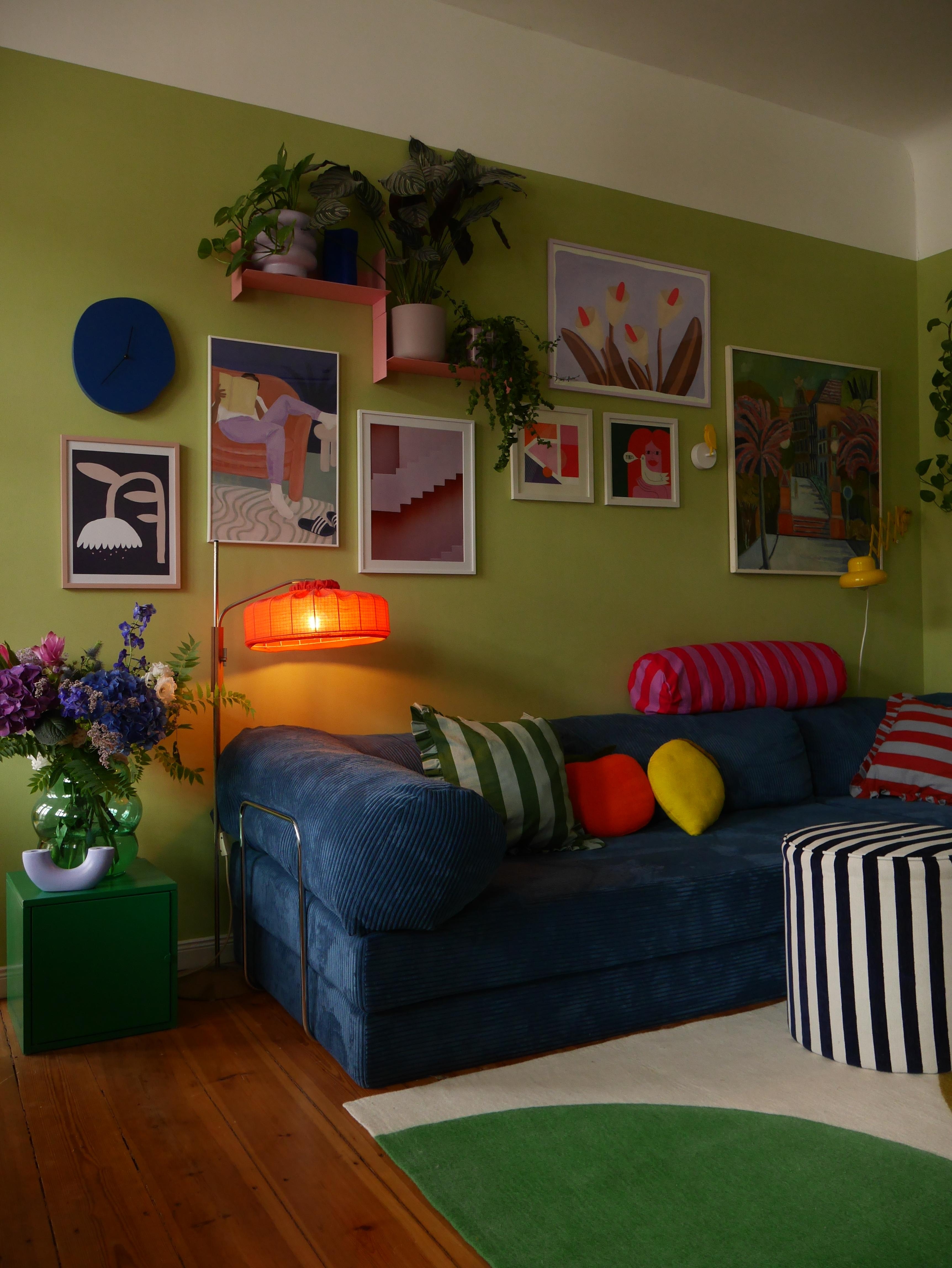 #wohnzimmer #bunt