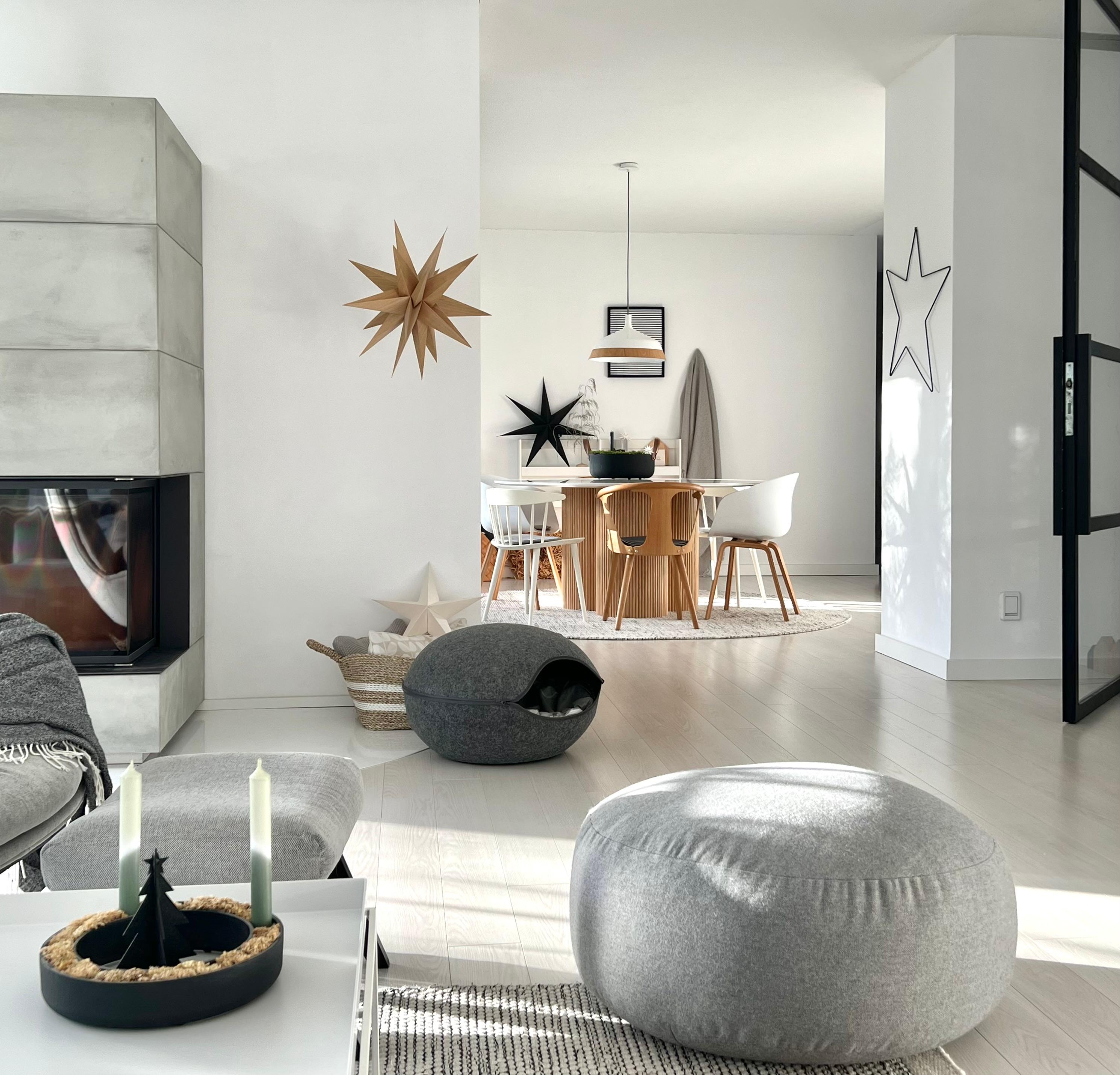 Wohnzimmer <-> Esszimmer Blick #couchstyle