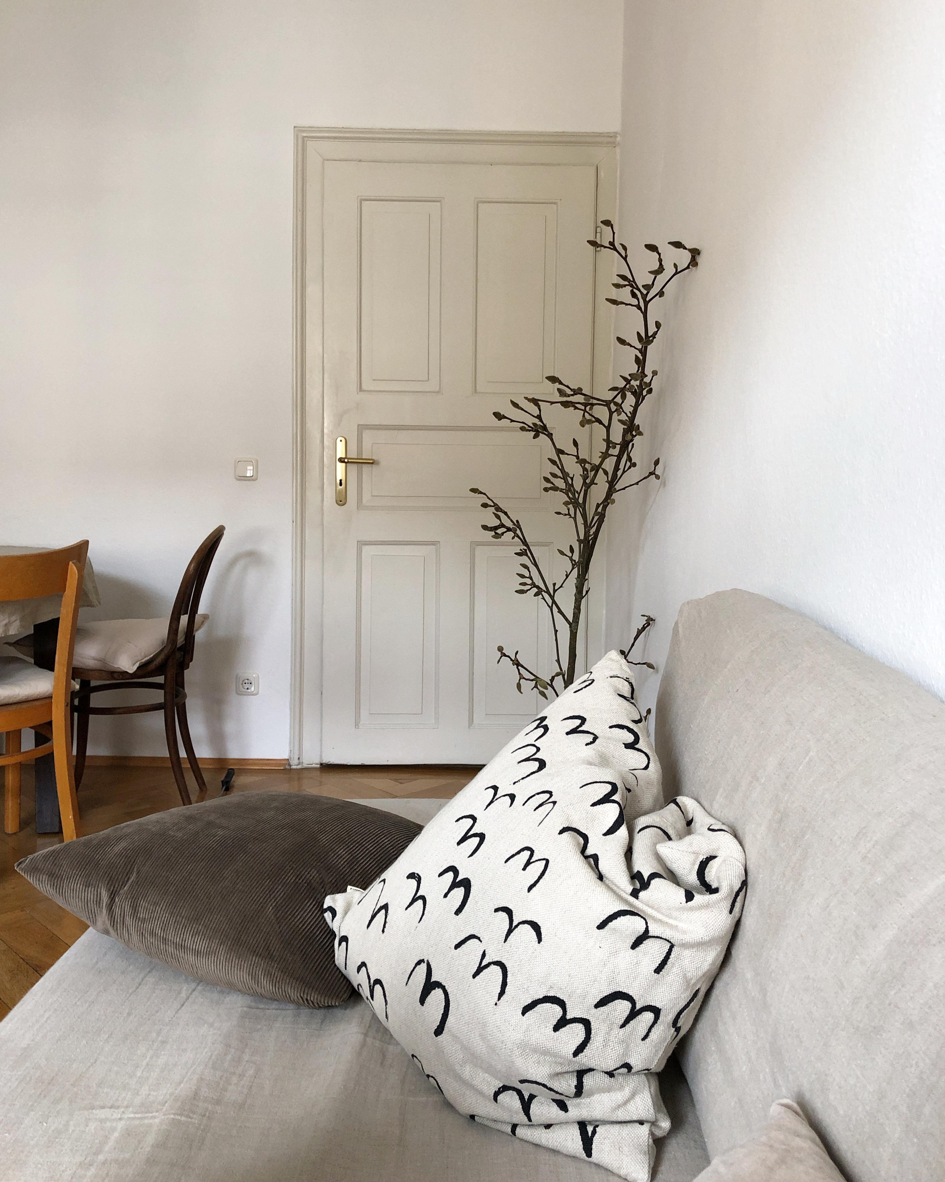 #wohnzimmer #magnolie #gemütlich #sofa