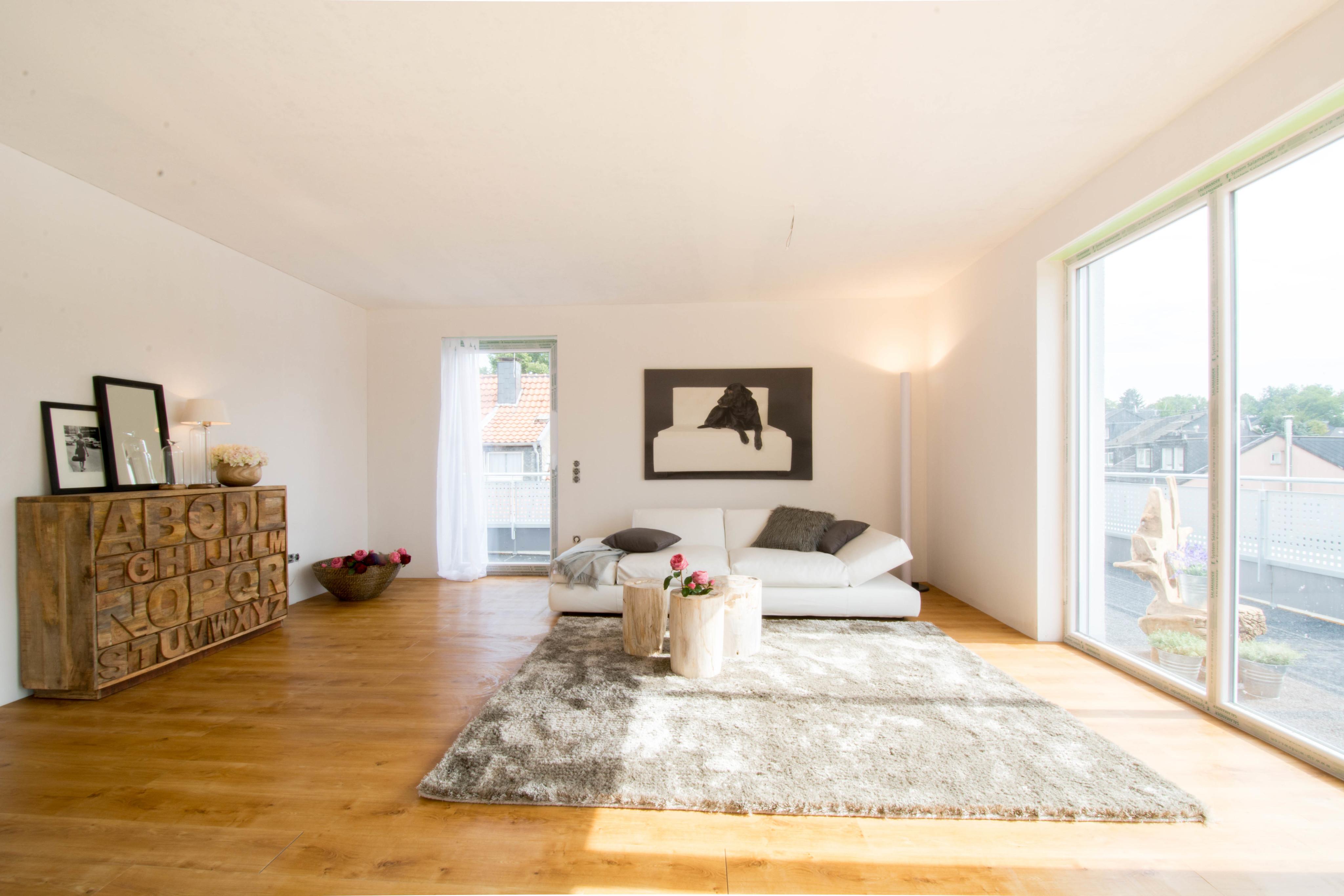 Wohnzimmer #teppich #sofa ©Luna Homestaging