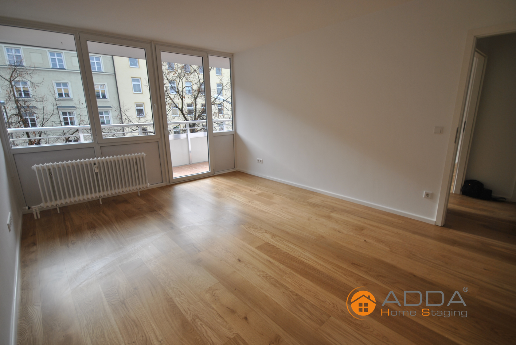 Wohnzimmer vor ADDA Homestaging #raumgestaltung ©ADDA Homestaging