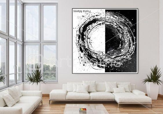 Woooow!!!! Elegant ZEN Black and White ART for your wall!
From Fiona Mares, Artist from Egypt, El Gouna.
#kunst #art