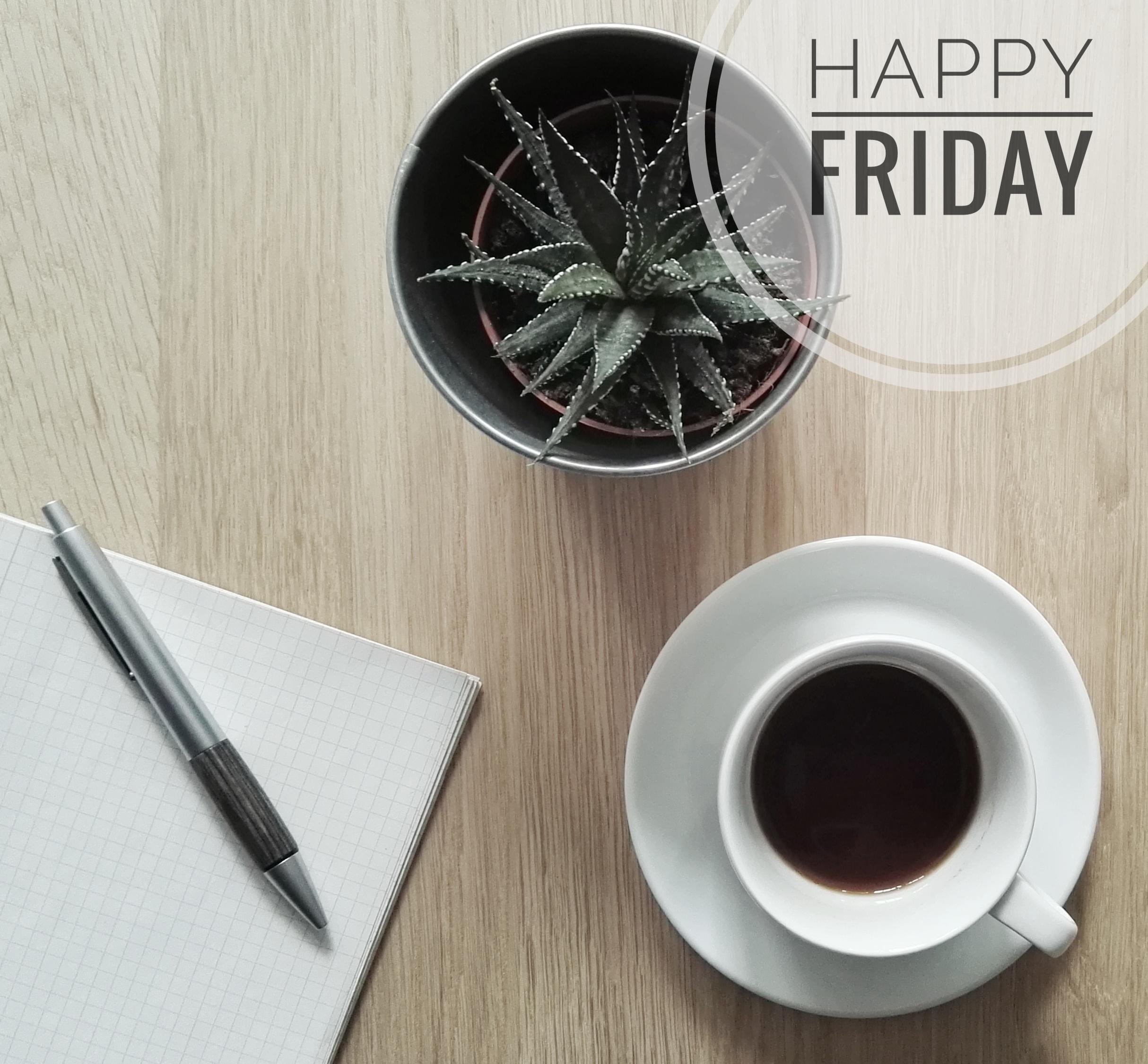 Wünsche euch allen einen schönen Freitag :) #office #kaffee #kugelschreiber