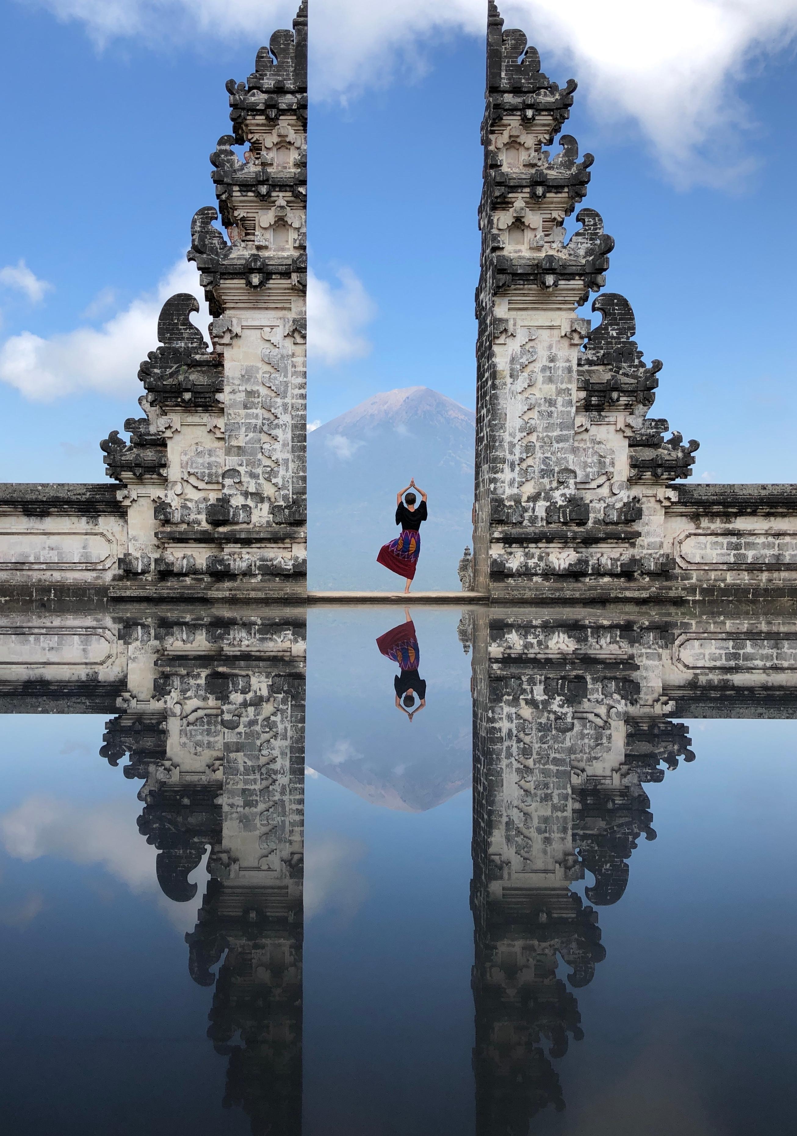 Yoga ist #wellness für Körper und Geist. 
#travelchallenge #bali #indonesia #heavensgate