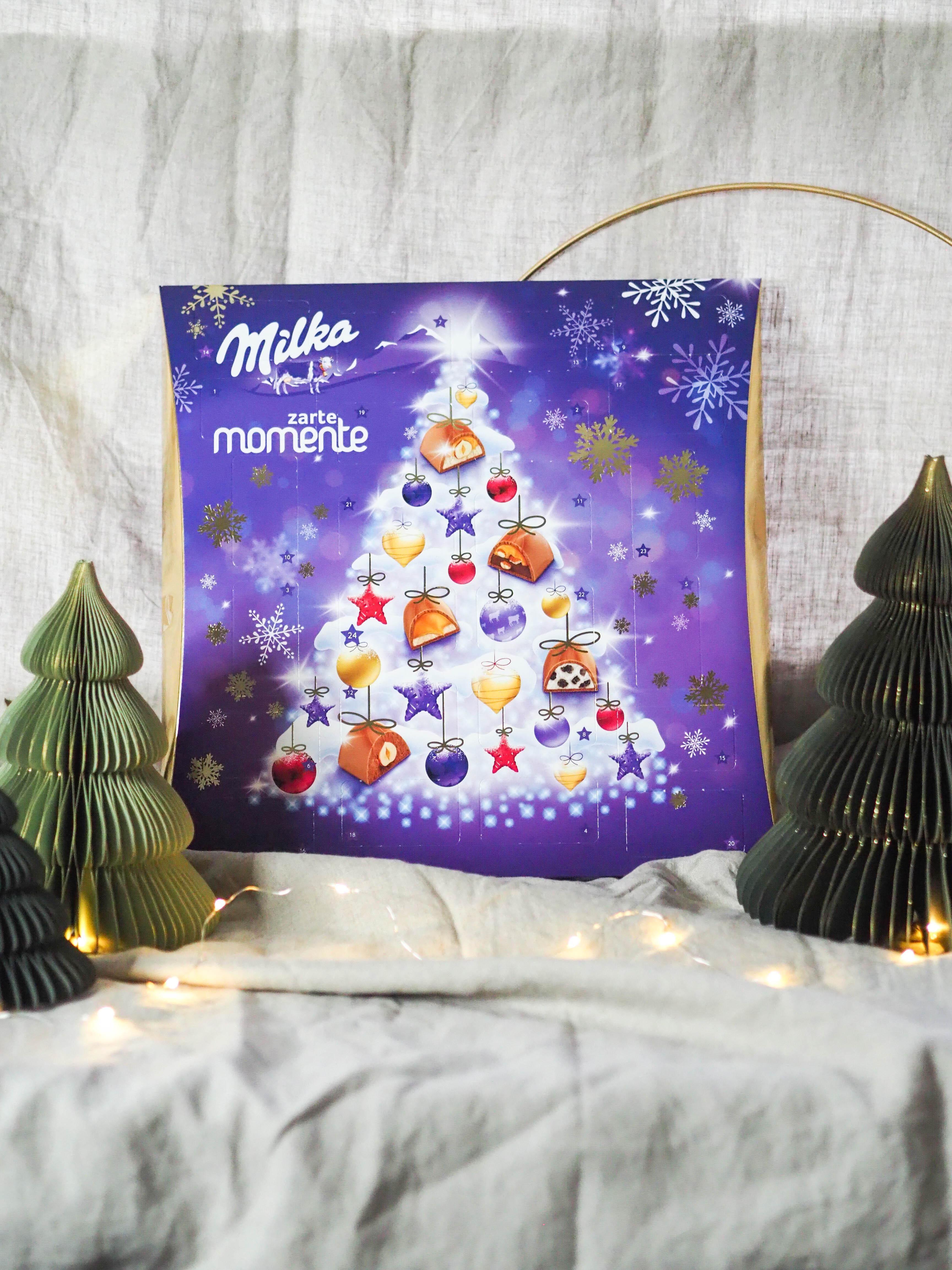 Zauberhaft zart: Mit dem Kalender von #Milka einen Dezember im Schoko-Schlaraffenland verbringen. #foodadventskalender