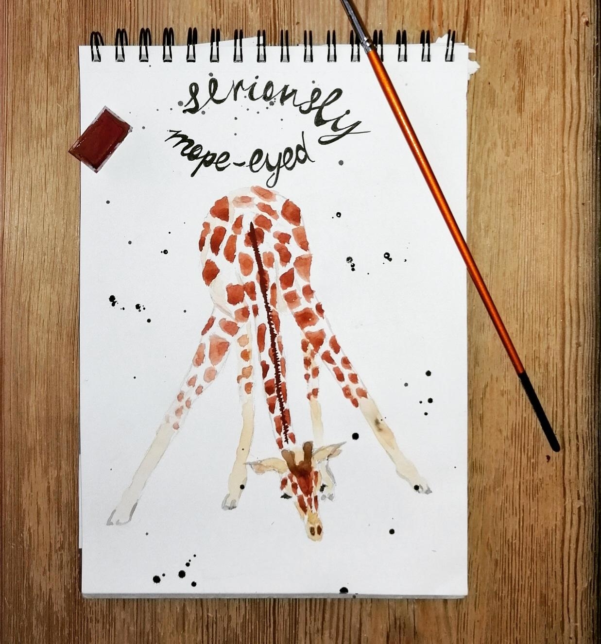 #zeichnung #giraffe