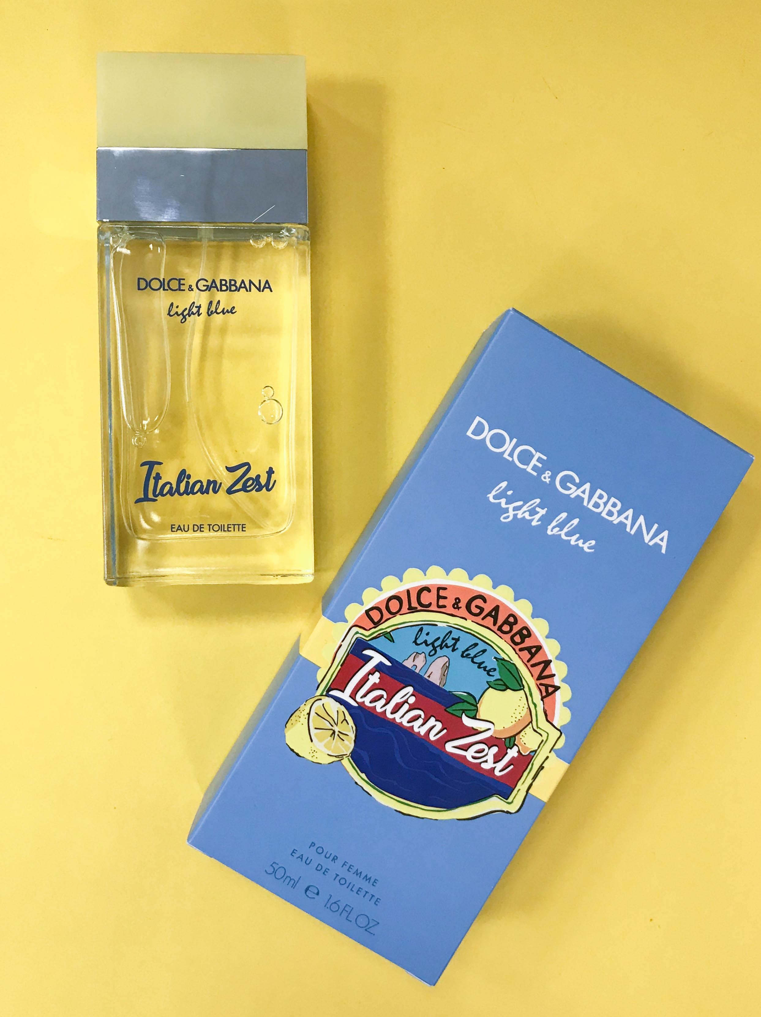 Zitroniger Kultduft  für den Sommer: Das Dolce & Gabbana Light Blue Italian Zest! #beautylieblinge #dolcegabbana #parfum