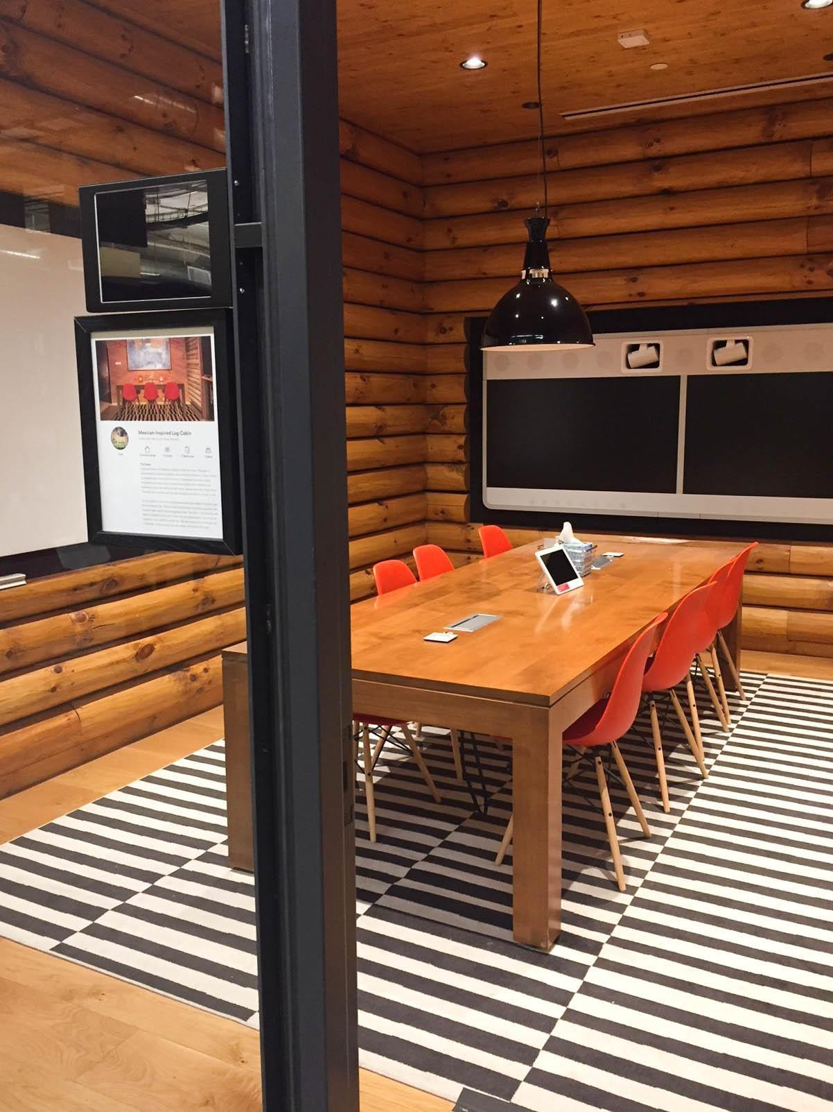 Zu Besuch bei #airbnb in San Francicso. Die #Konferenzräume sind echten Airbnbs nachempfunden.
