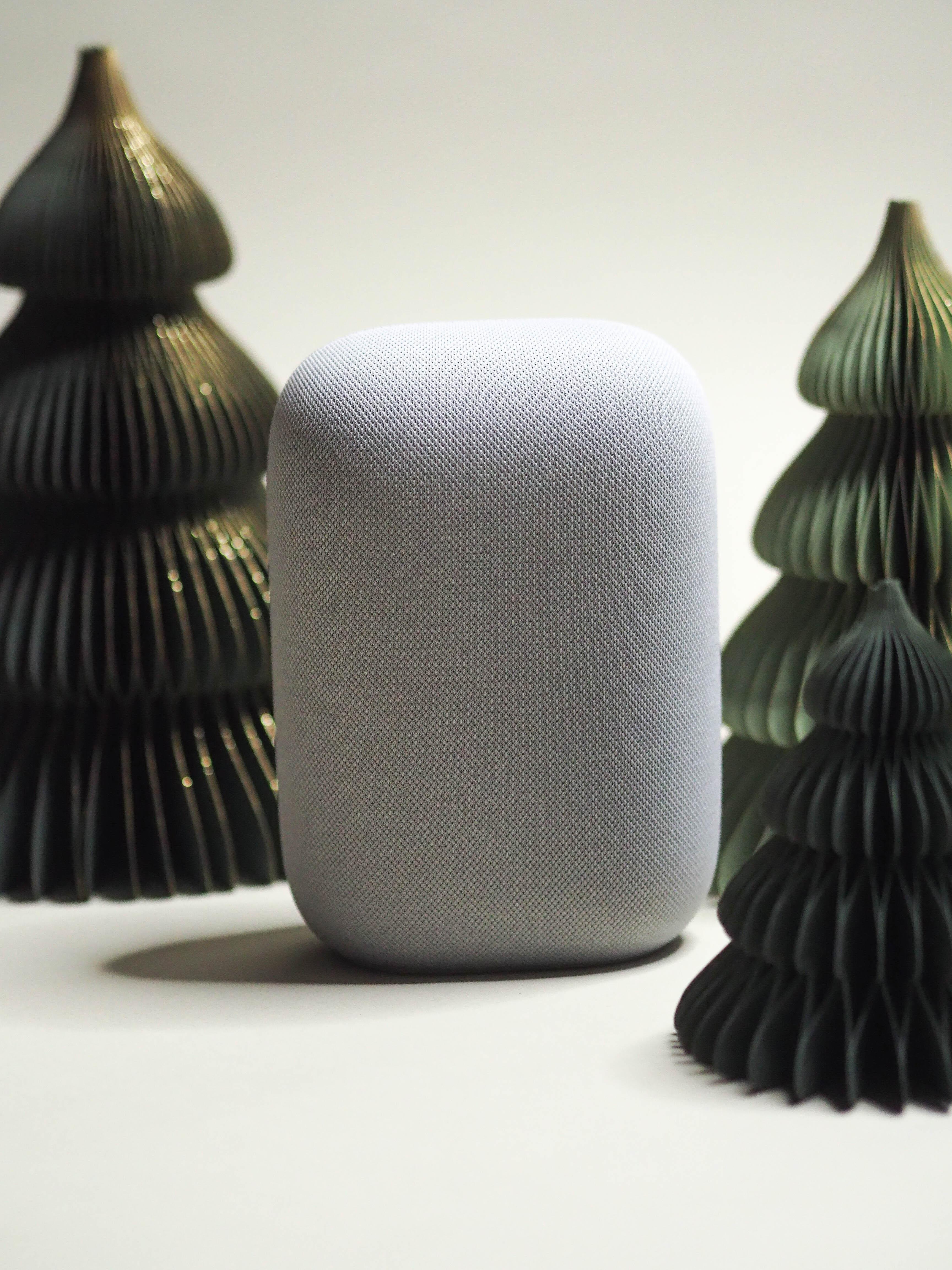Zukunft-Zuhause: Mit dem #Google Audio Nest Speaker kommen Sound-Checker auf ihre Kosten. #geschenkideen 