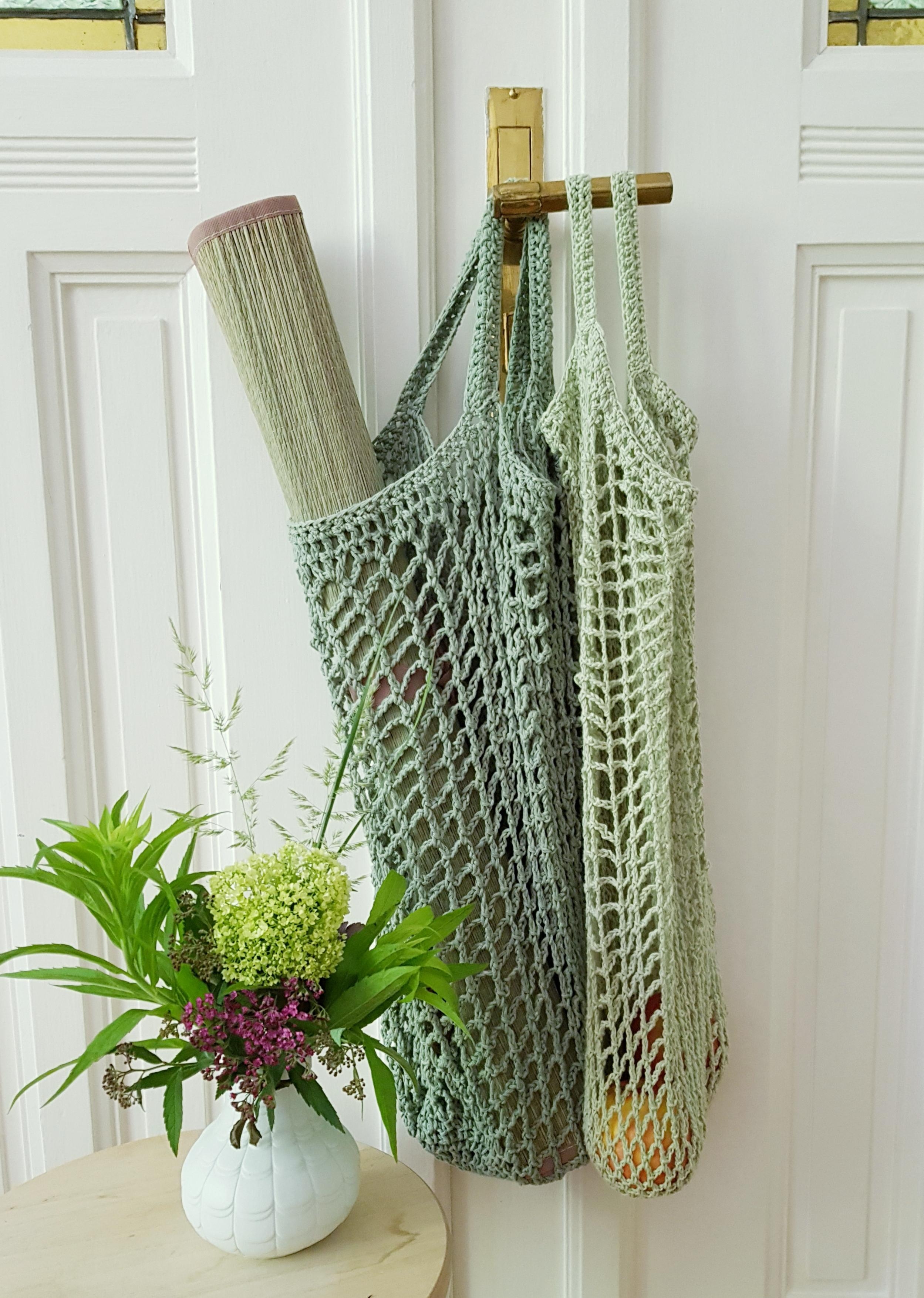 Zum #freshflowerfriday #diy #einkaufsnetz #häkeln #nachhaltigkeit 