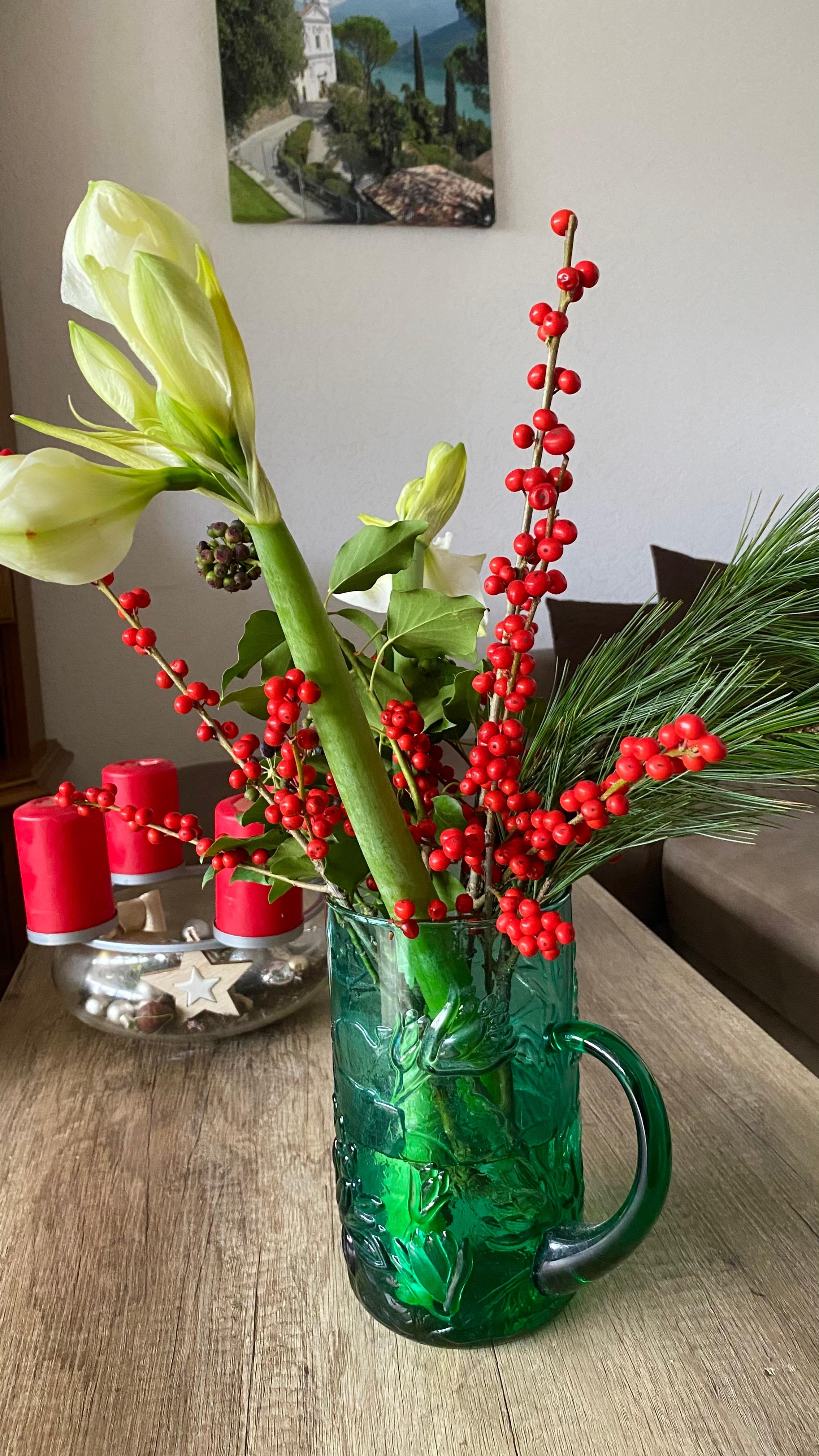 Zur Weihnachtszeit liebe ich die Amaryllis😍
#pflanzenliebe #blumenliebe #vase